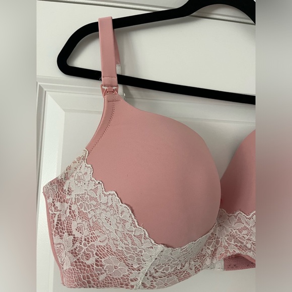 Thyme and maternity blush pink nursing bra - Picture 2 of 4